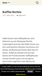 Mobile Screenshot of diekaffeestube.com